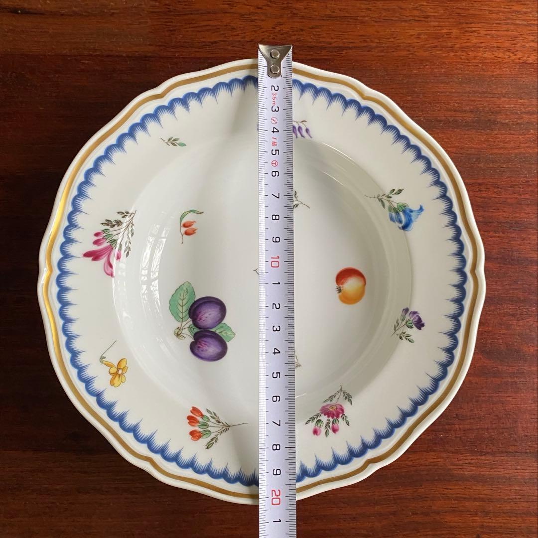 リチャードジノリ　フルーツ柄 20cmプレート　 2枚セット