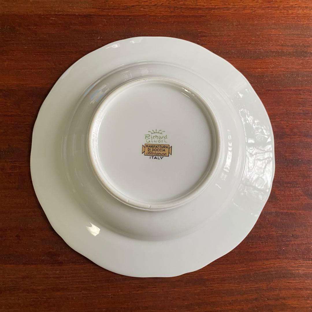 リチャードジノリ　フルーツ柄 20cmプレート　 2枚セット