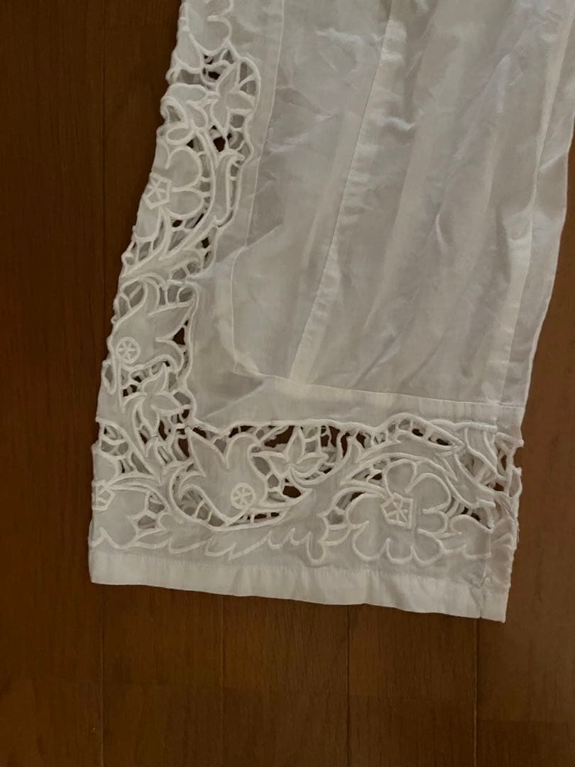パンツ Anuke Cutwork Lace Pants 36