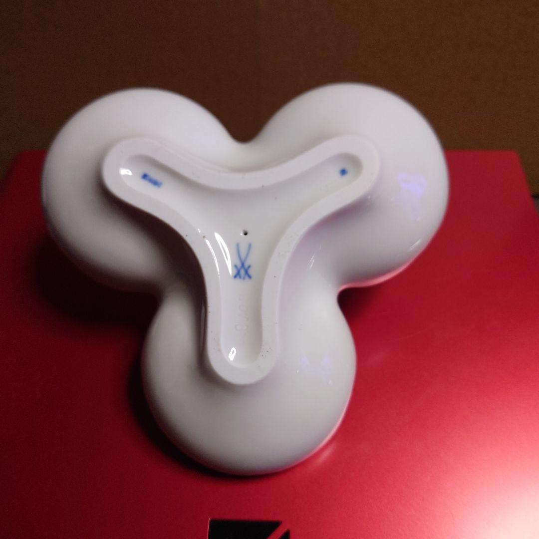 マイセン　ブルーオーキッド ３点盛りプレート