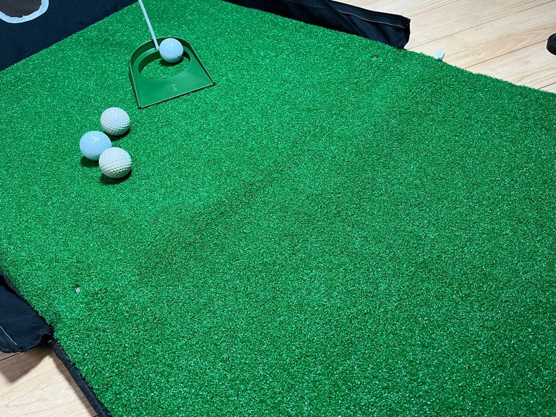 EGOOIEYE パター練習 マット アプローチ練習 ゴルフ練習器具セット