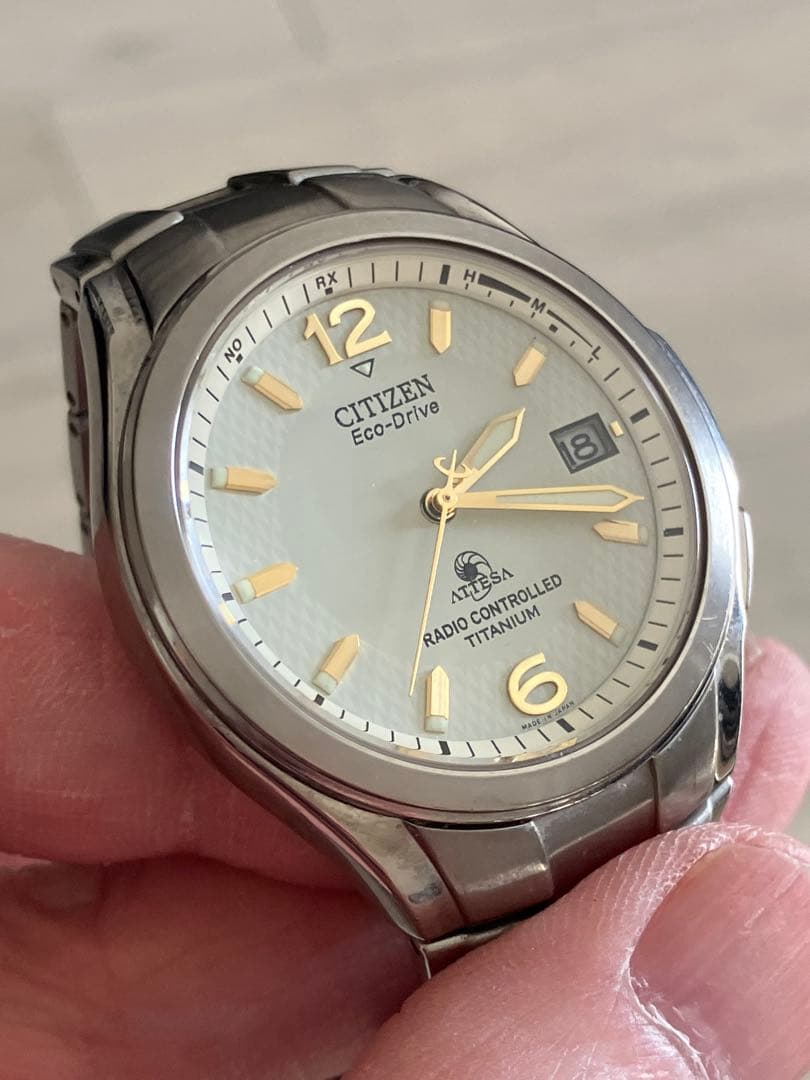 稼働品／CITIZEN ATTESA Eco-Drive H410 アテッサ
