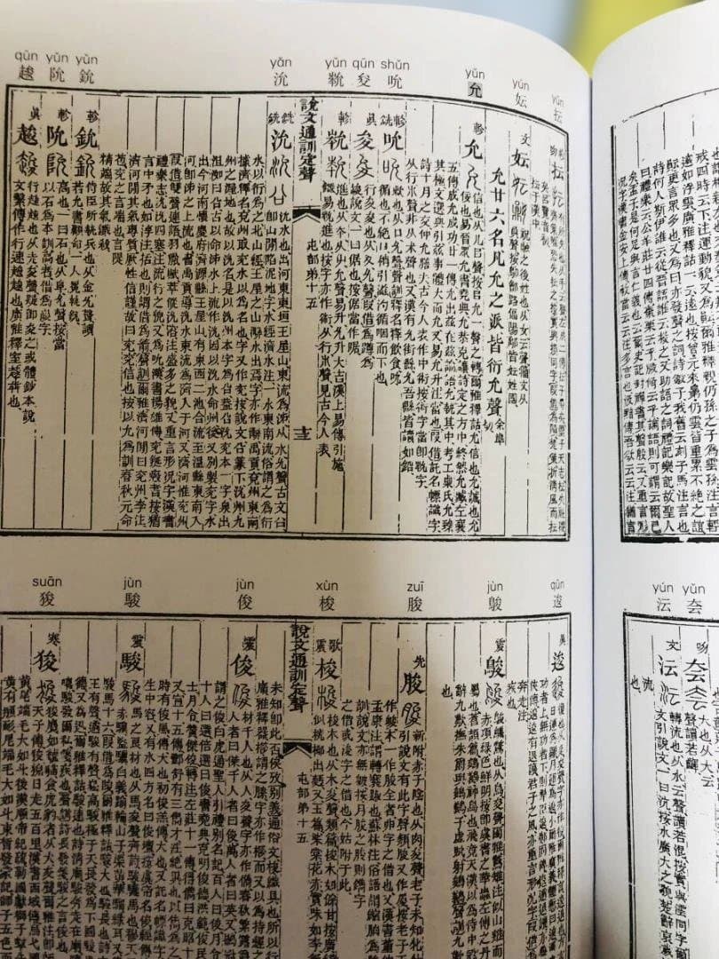 説文通訓定声 上下巻セット 中華書局 朱駿声 説文解字 音韻学 語源 専門書