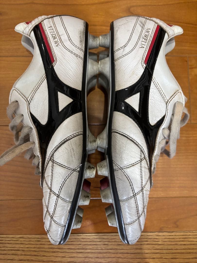 ミズノ　モレリア2Japan クロスステッチ　ホワイト　サッカースパイク