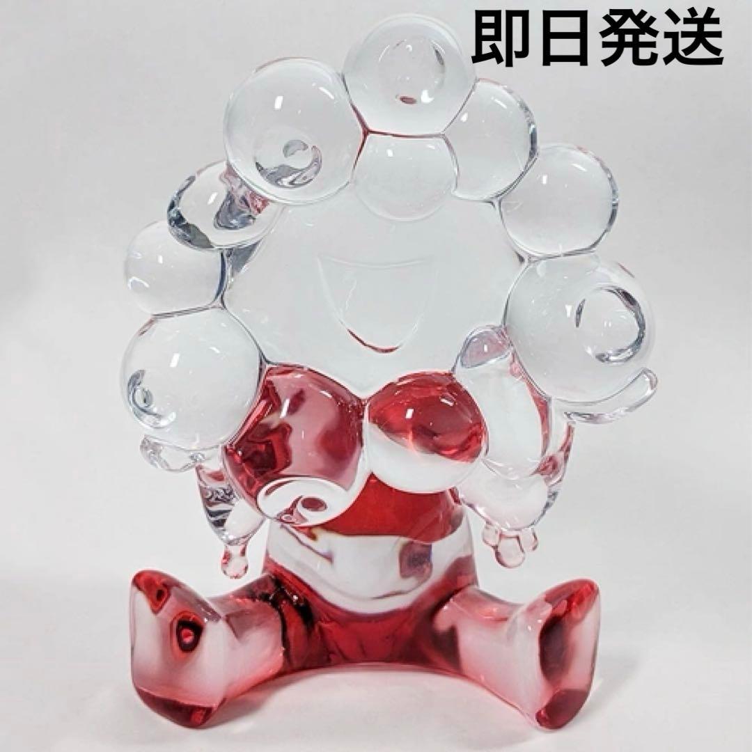 【万博会場限定・完売品】ミャクミャク クリアフィギュア レッド