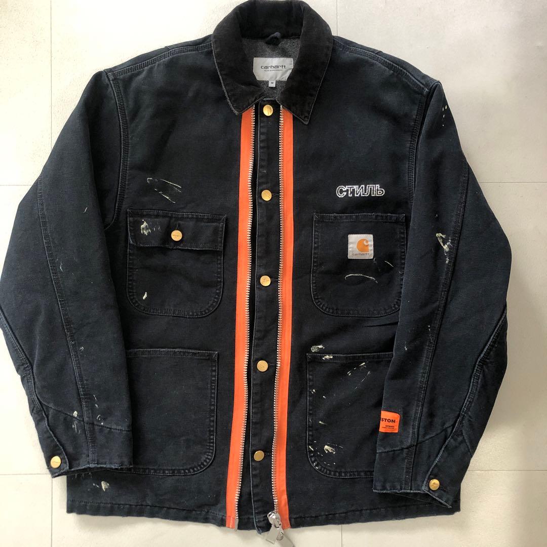 最終価格heron preston ✖︎ carhartt ジャケット 希少
