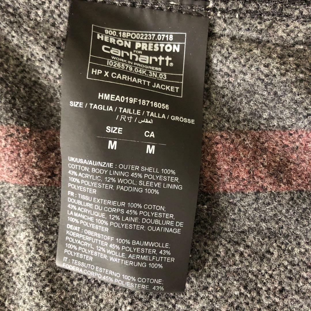 最終価格heron preston ✖︎ carhartt ジャケット 希少