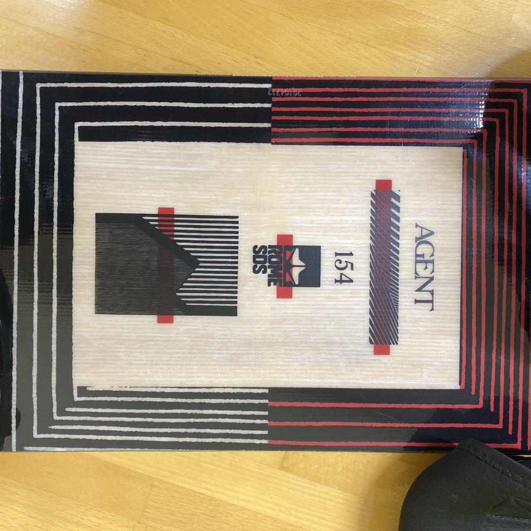 ★美品★ROME SDS AGENT154スノーボード サロモン リズムサイズL