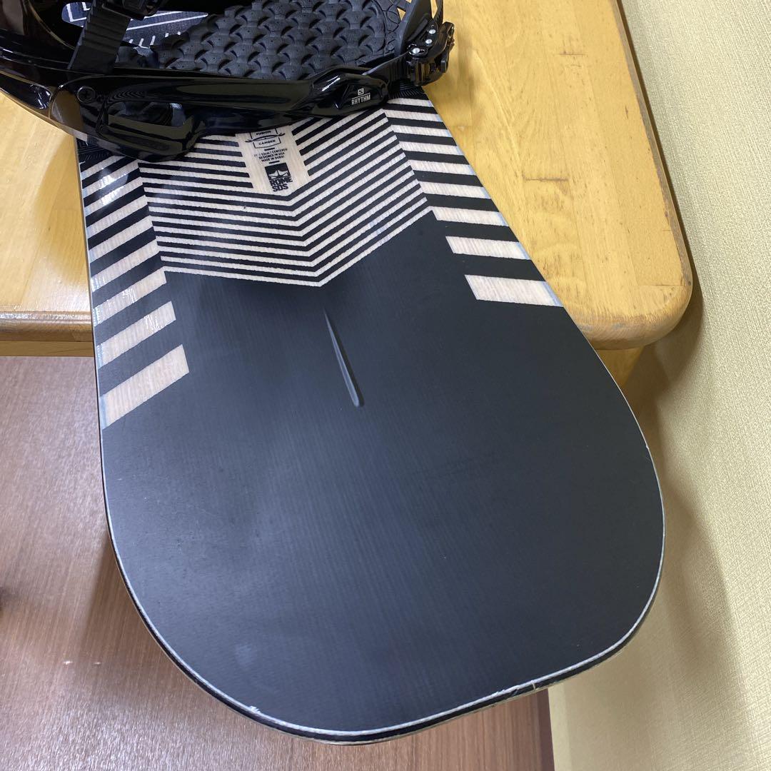 ★美品★ROME SDS AGENT154スノーボード サロモン リズムサイズL