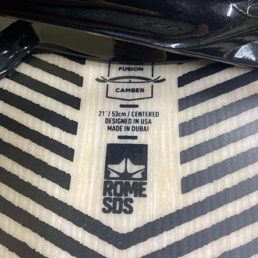 ★美品★ROME SDS AGENT154スノーボード サロモン リズムサイズL