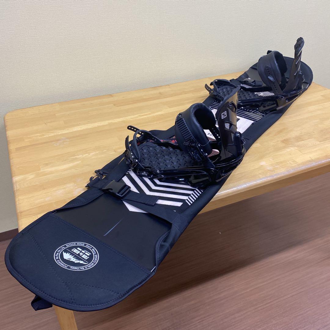 ★美品★ROME SDS AGENT154スノーボード サロモン リズムサイズL