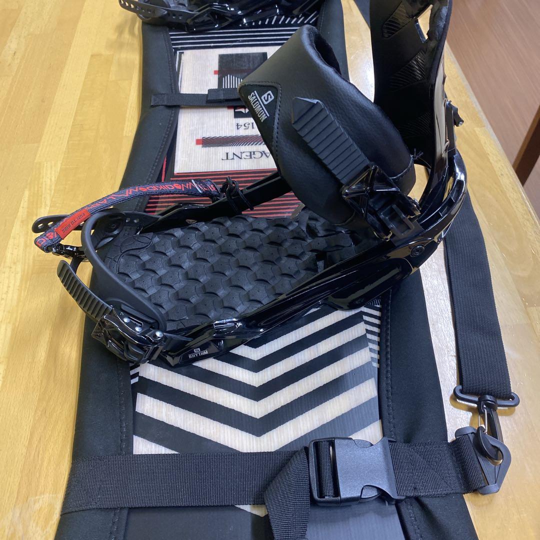 ★美品★ROME SDS AGENT154スノーボード サロモン リズムサイズL