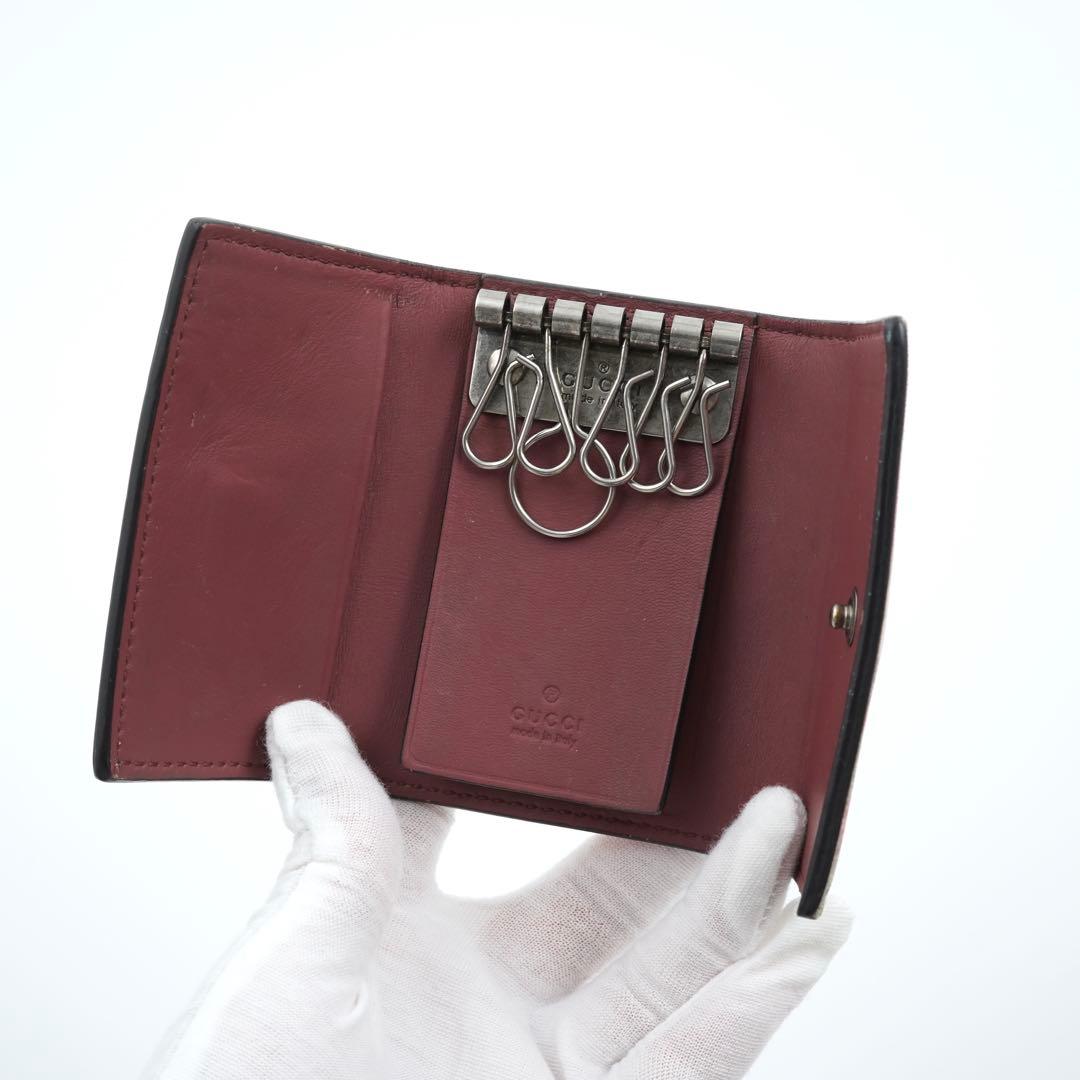 ✨極美品✨　GUCCI グッチ　キーケース　ブルームス　フラワー　6連