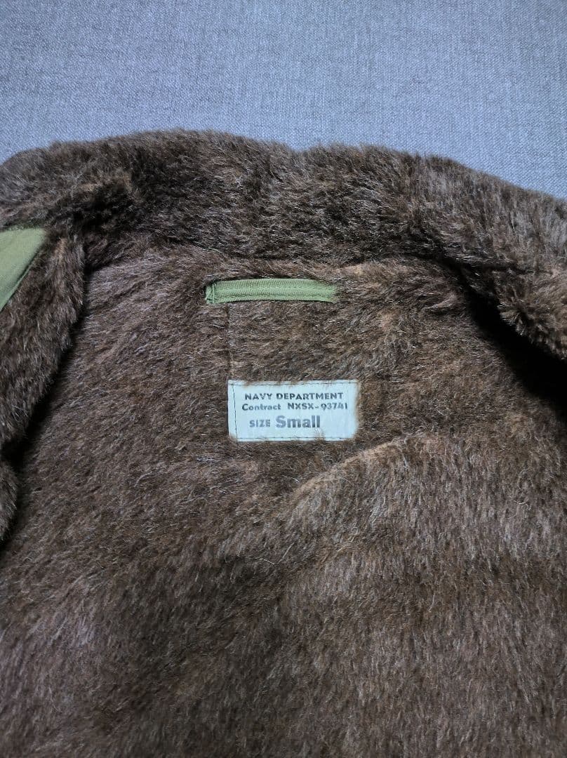 40s〜50s ビンテージ　コの字ジップ　N-1 デッキジャケット　ミリタリー