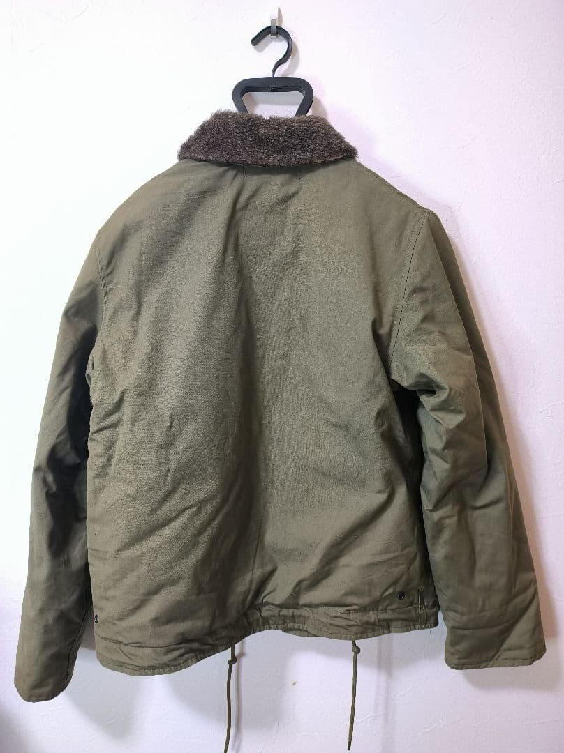 40s〜50s ビンテージ　コの字ジップ　N-1 デッキジャケット　ミリタリー