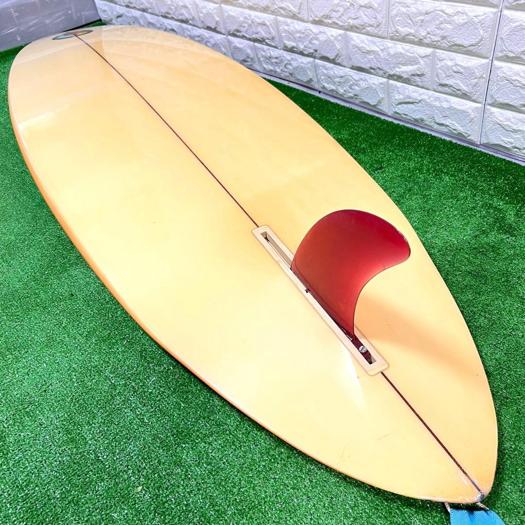 希少　godeess ショートボード　シングルフィン　5’10ft レトロ