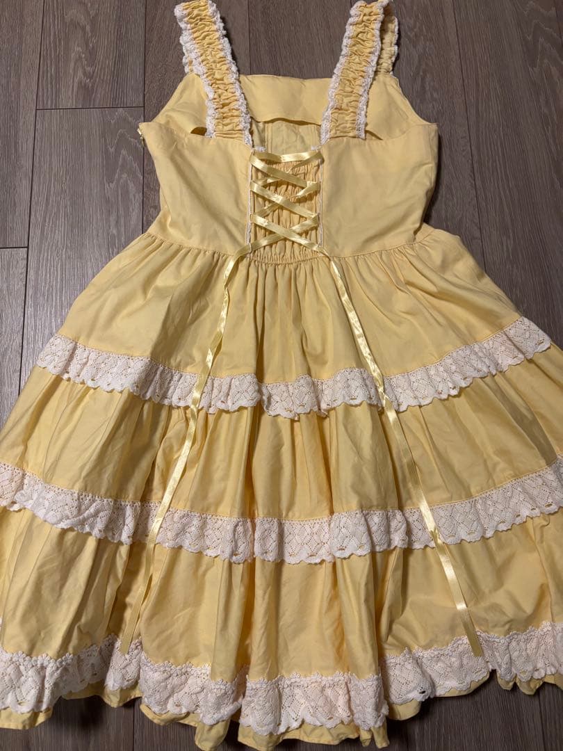 BABY ミルフィーユジャンパースカート JSK ひよこ