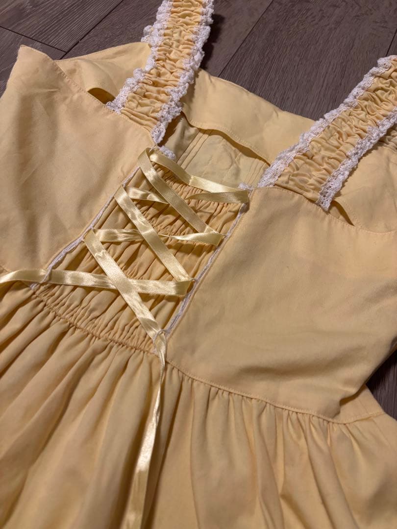 BABY ミルフィーユジャンパースカート JSK ひよこ