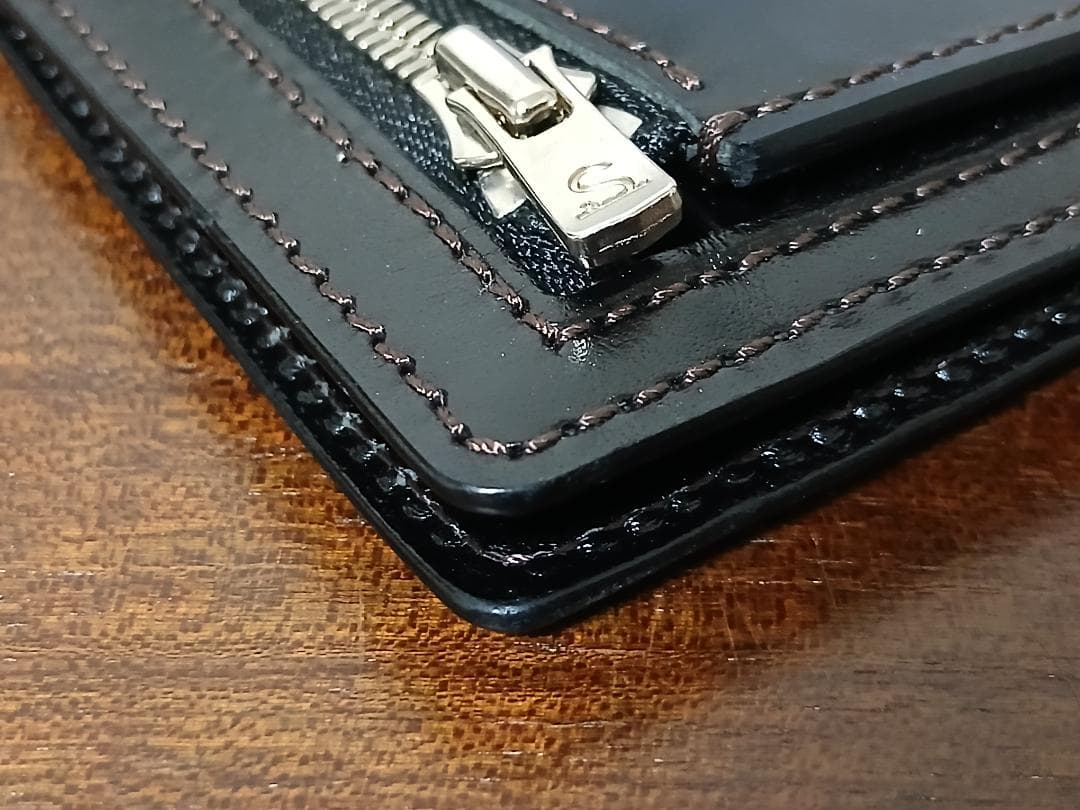 ★おてつ　　】Begin別注 ミニウォレット サドルブラック