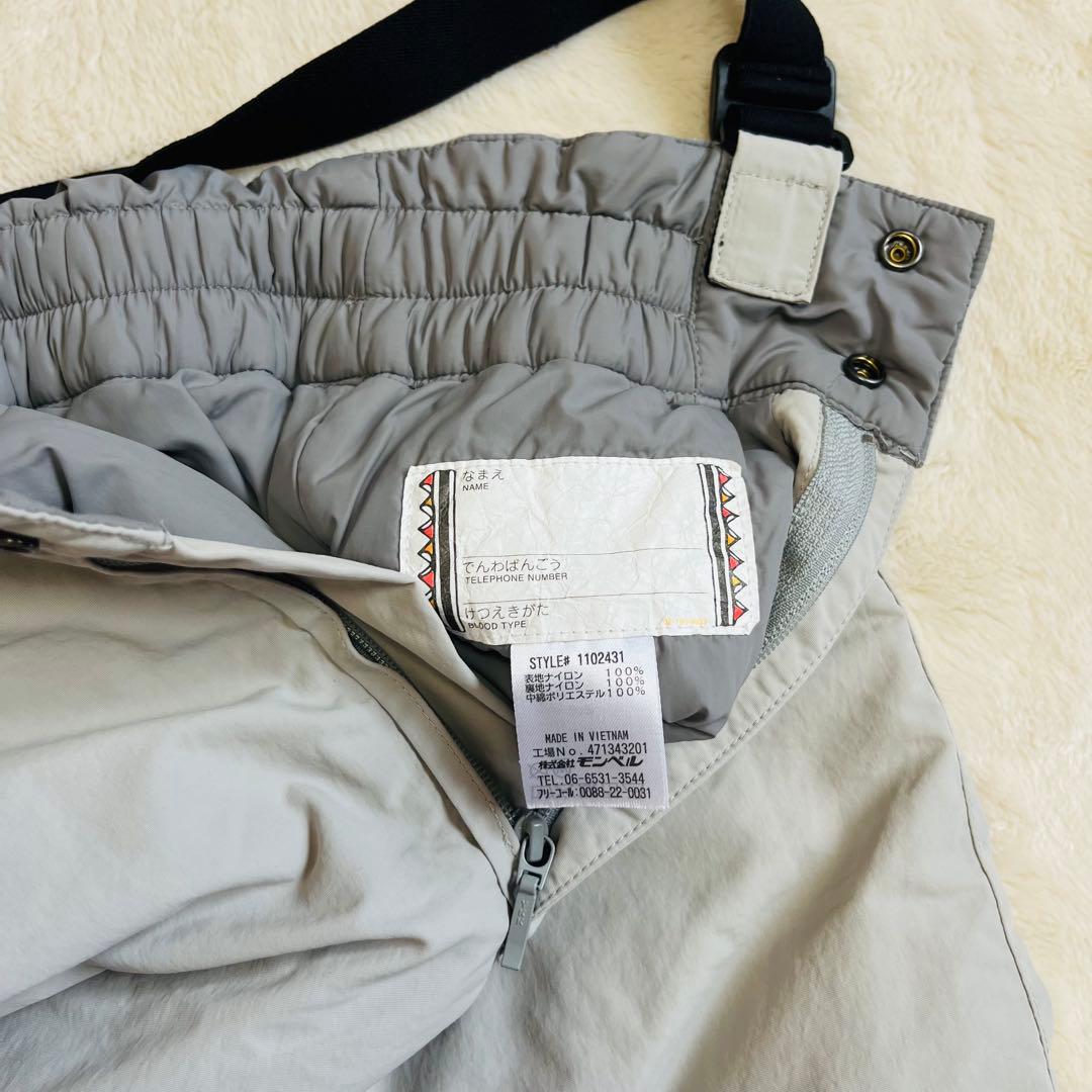 【美品✨】モンベル　mont-bell スキーウェア上下セット120 110 赤