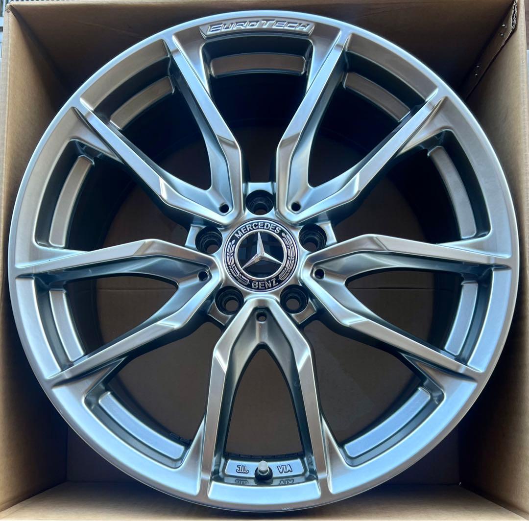 アオ◆美品◆ ベンツ GLC X253 ユーロテック18インチ4本セット