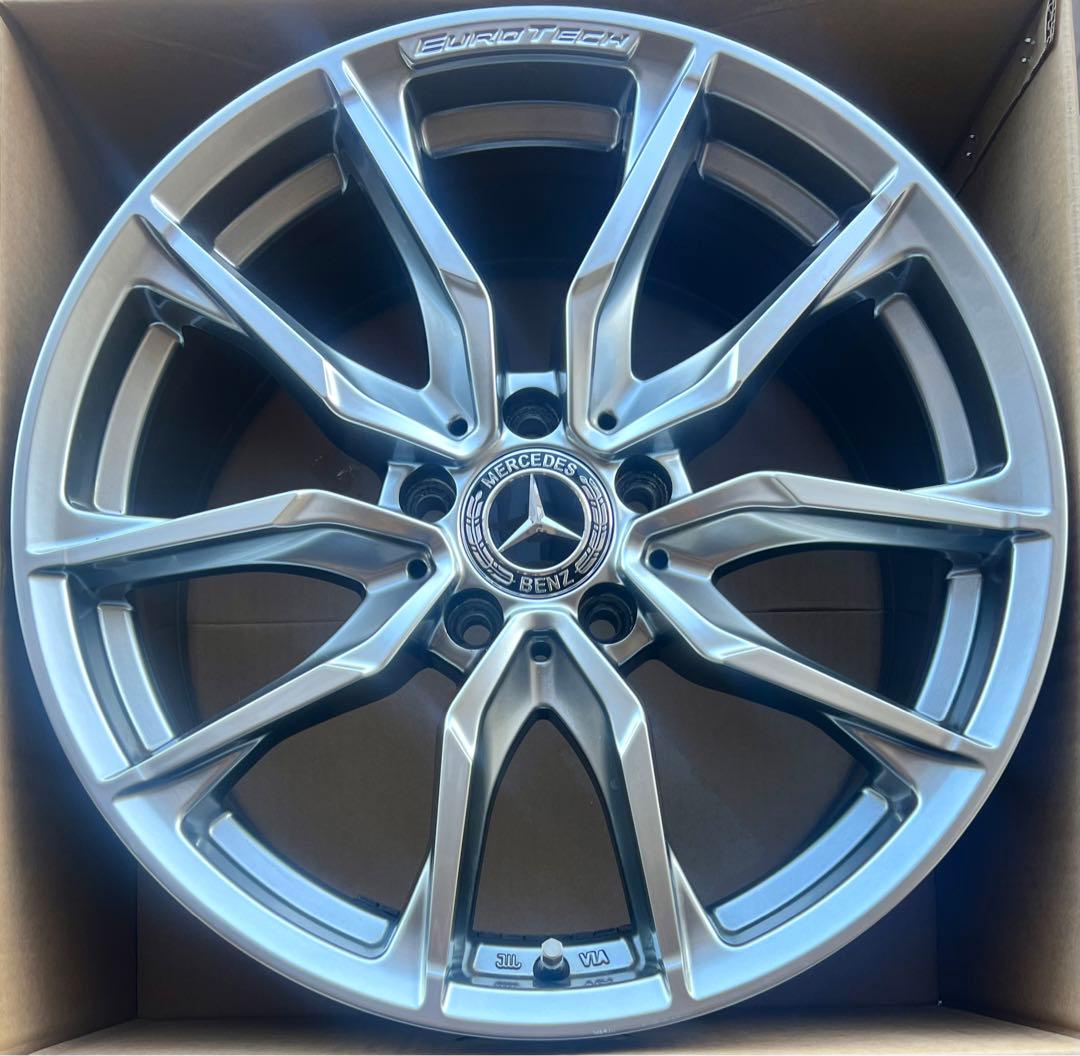 アオ◆美品◆ ベンツ GLC X253 ユーロテック18インチ4本セット