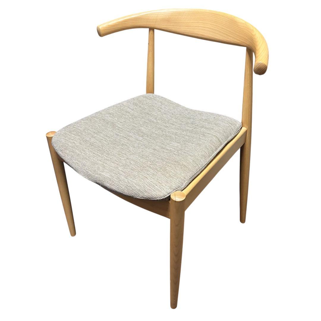 美品 ニトリ ダイニングチェア NコレクションC-01 アームチェア 2脚セット