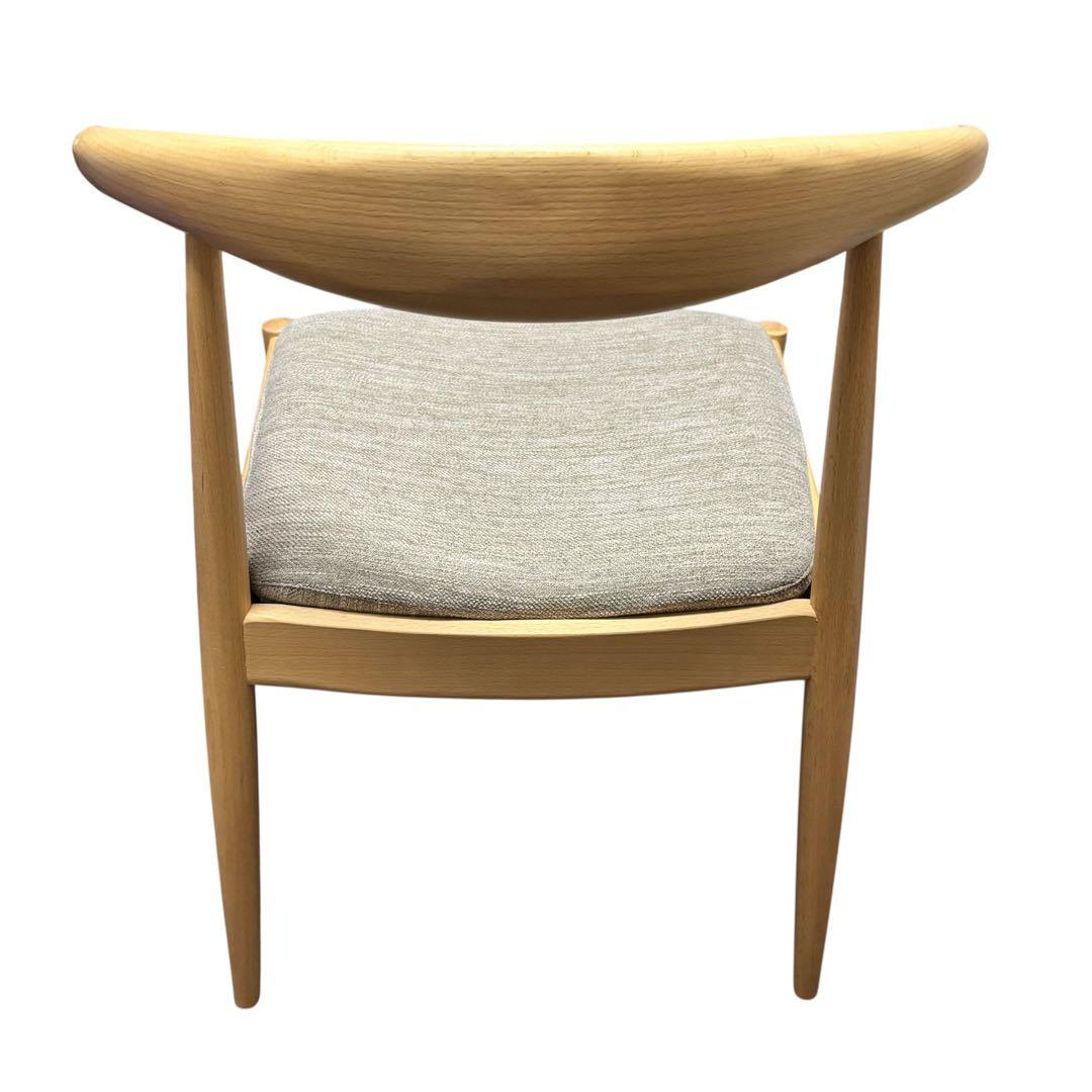 美品 ニトリ ダイニングチェア NコレクションC-01 アームチェア 2脚セット