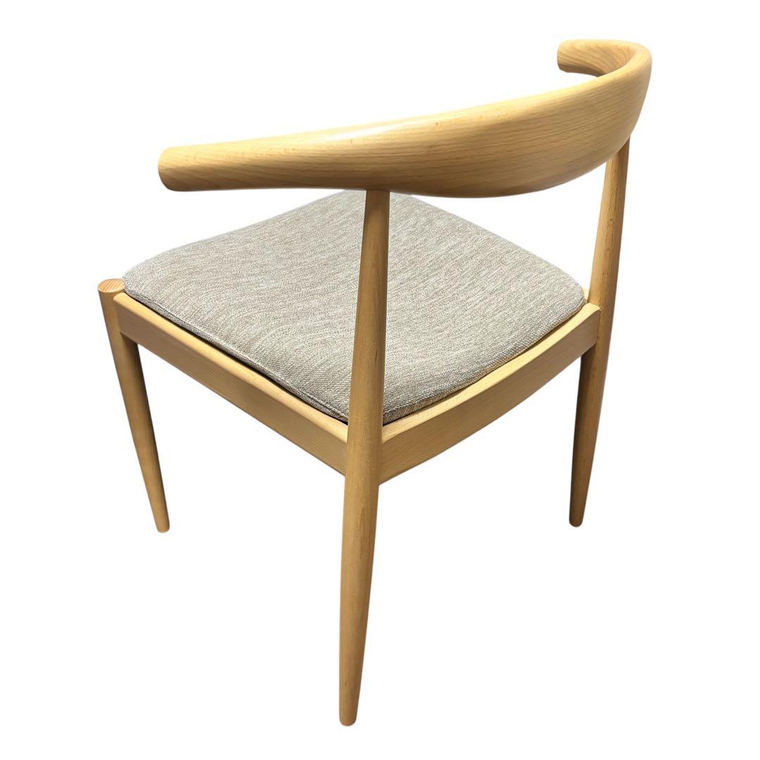 美品 ニトリ ダイニングチェア NコレクションC-01 アームチェア 2脚セット