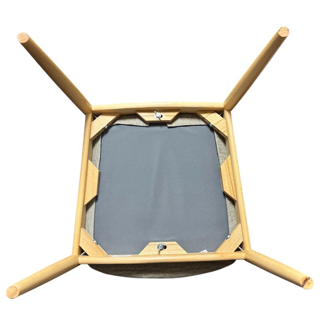 美品 ニトリ ダイニングチェア NコレクションC-01 アームチェア 2脚セット