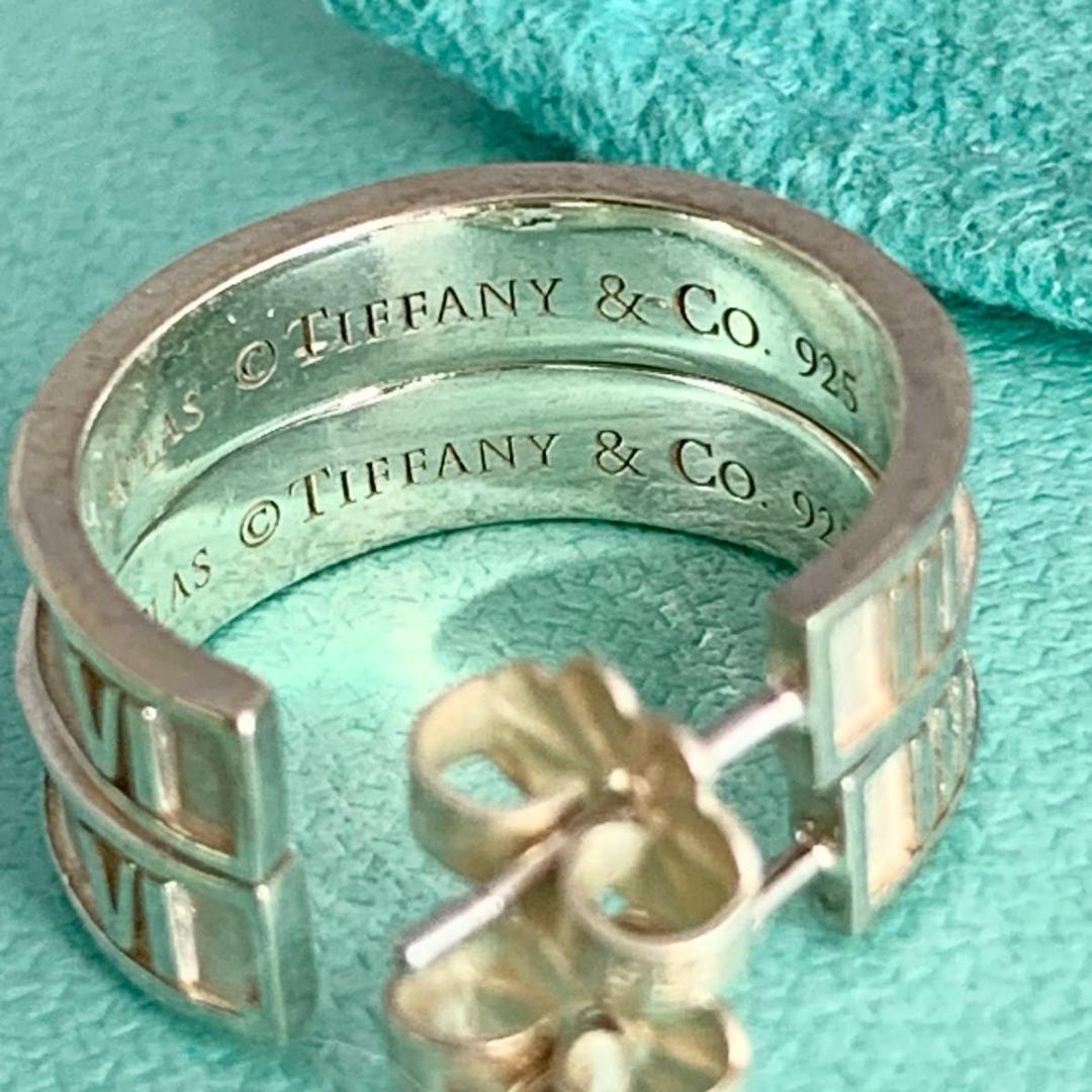 ティファニー 希少 アトラス フープ ピアス シルバー 925 OK1e