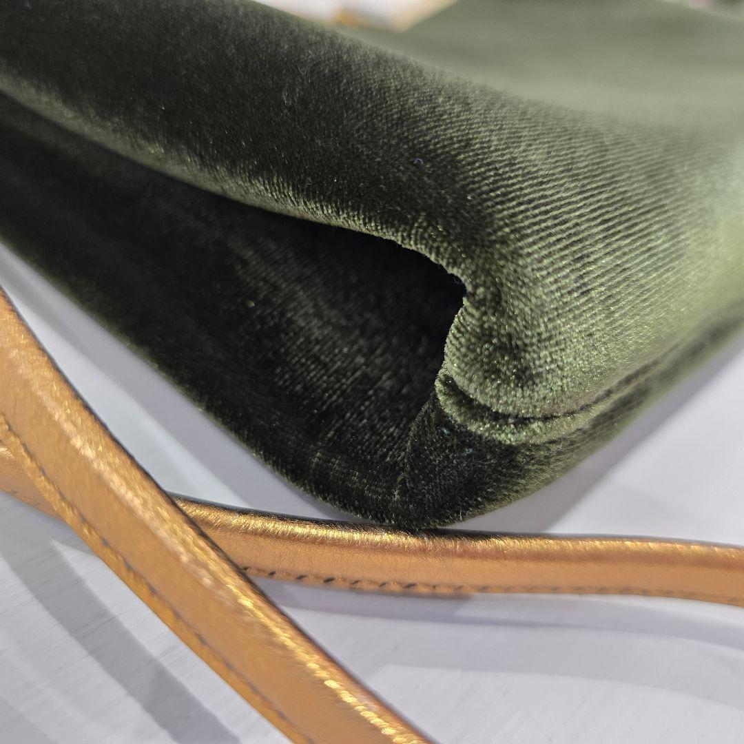 エンポリオアルマーニ ベルベット2way クラッチ　ショルダー