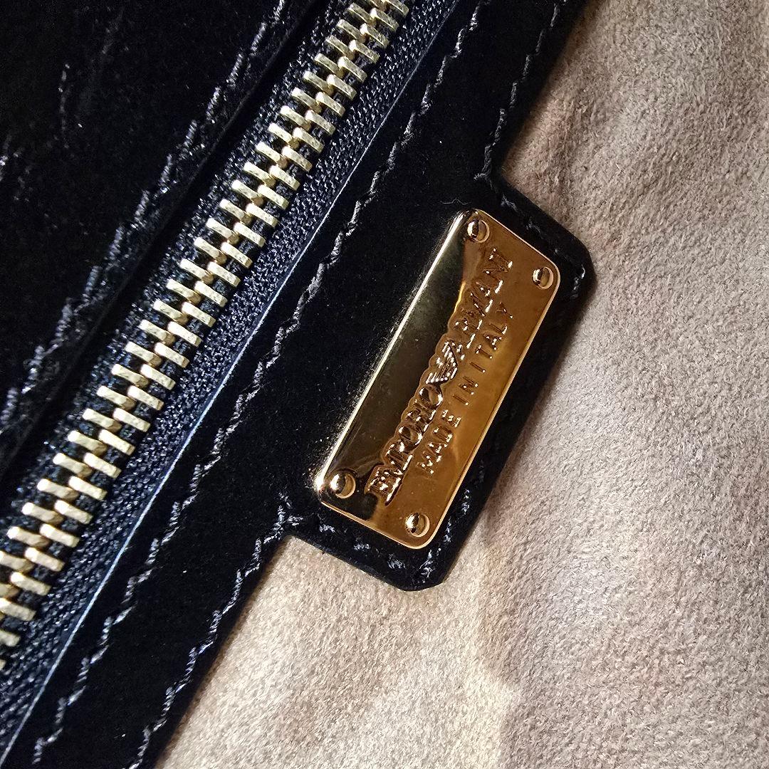 エンポリオアルマーニ ベルベット2way クラッチ　ショルダー