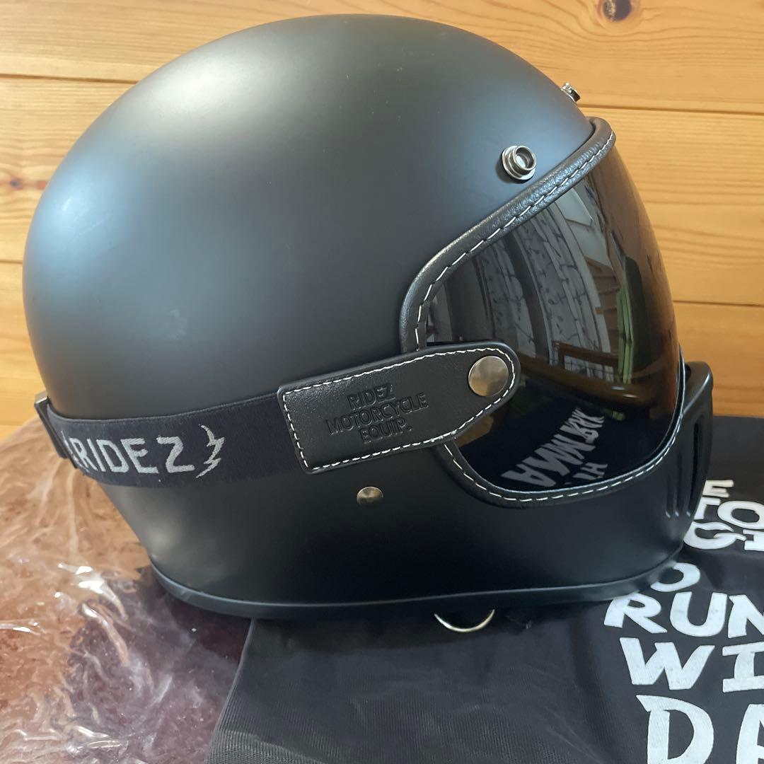 Dammtrax マットブラック フルフェイスヘルメット L