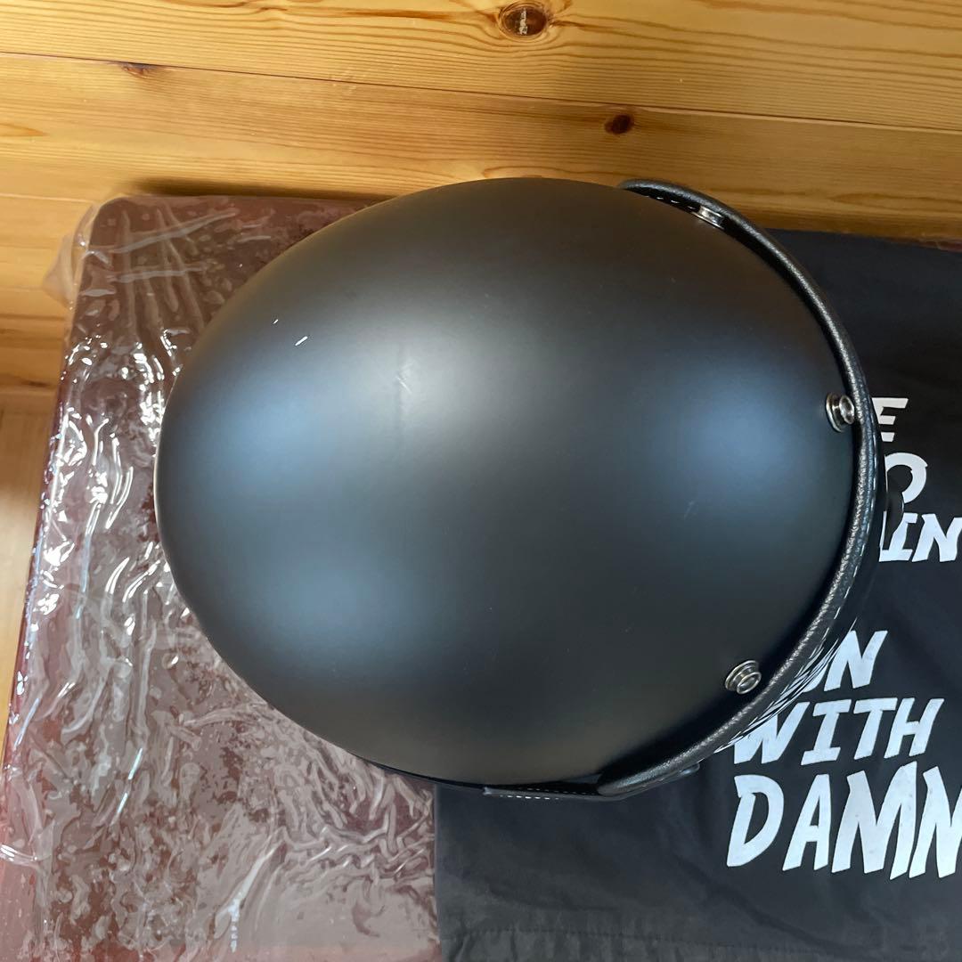 Dammtrax マットブラック フルフェイスヘルメット L