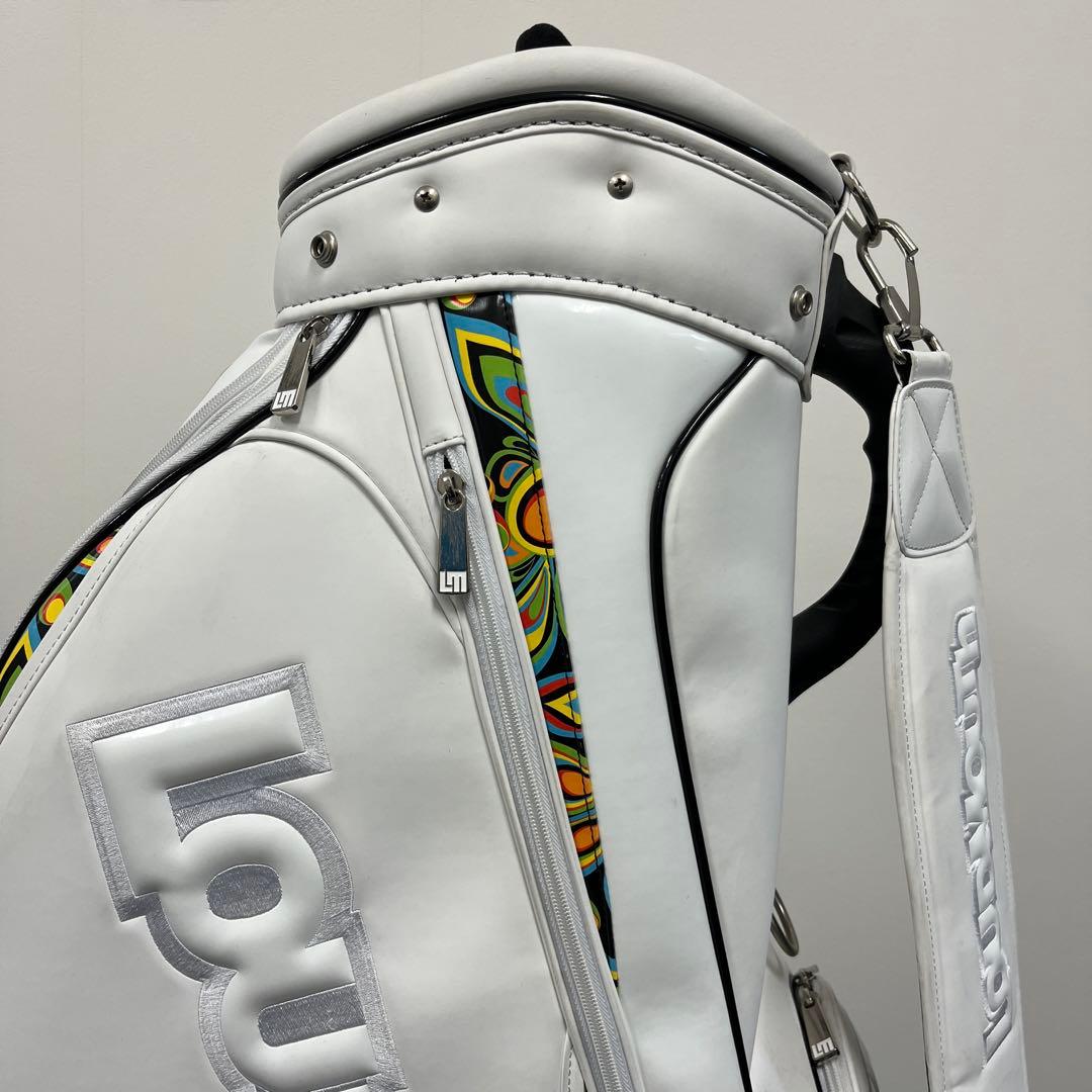 ラウドマウス キャディバッグ シャガデリックホワイト