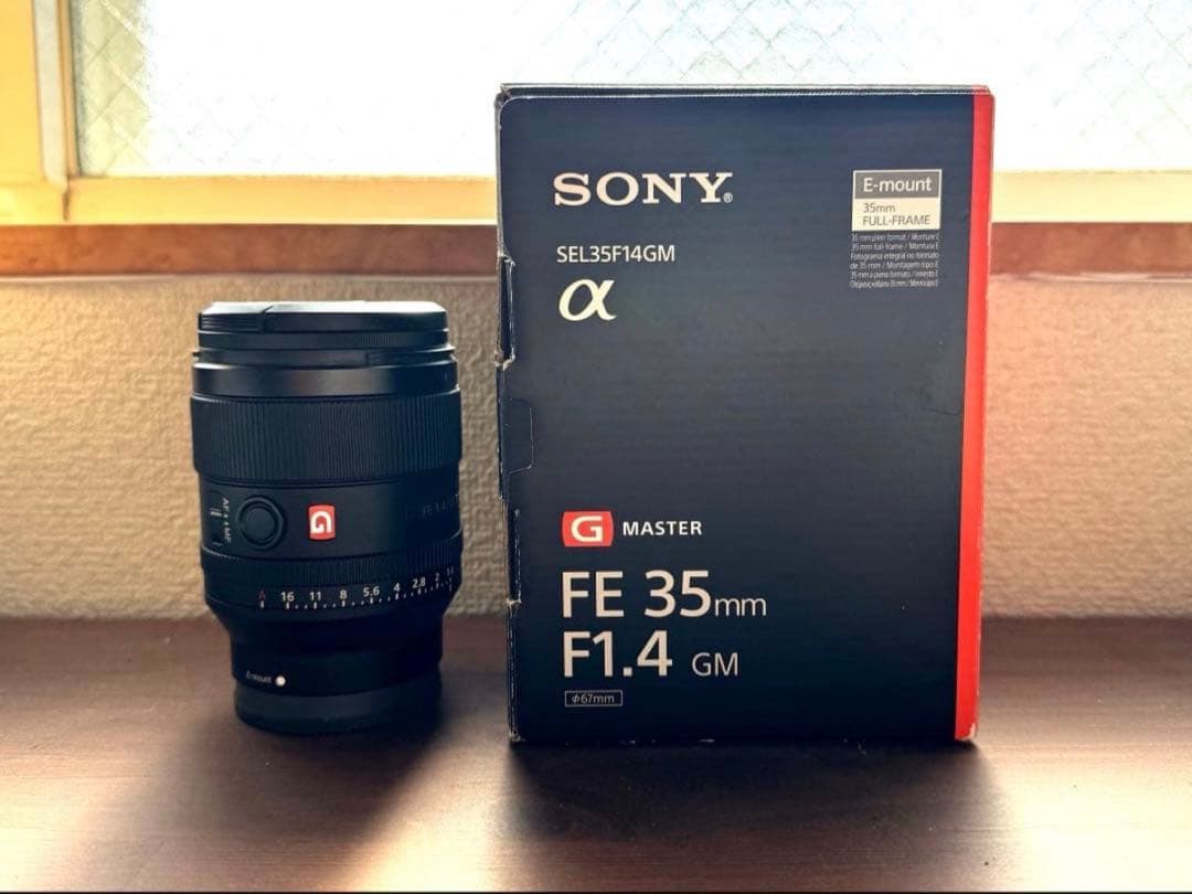 SONY FE35mm F1.4 GM Eマウントレンズ