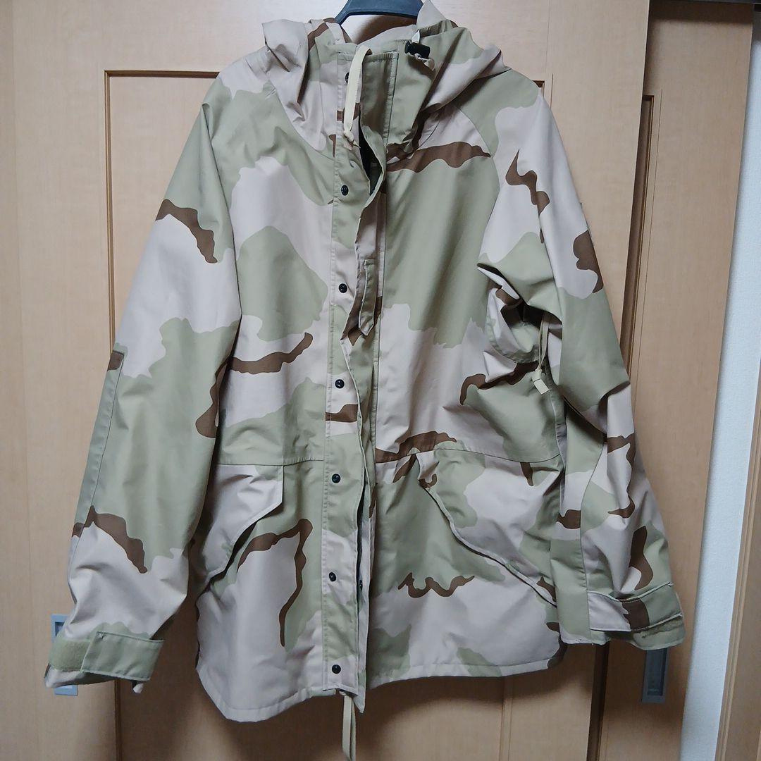 極上！米軍実物ニアニュー GEN1 ゴアテックス パーカー デザートカモ L-L