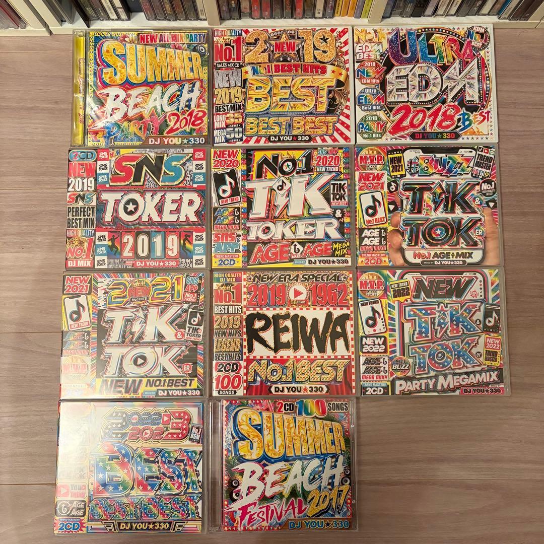 DJ YOU 330 MIX CD 11枚セット