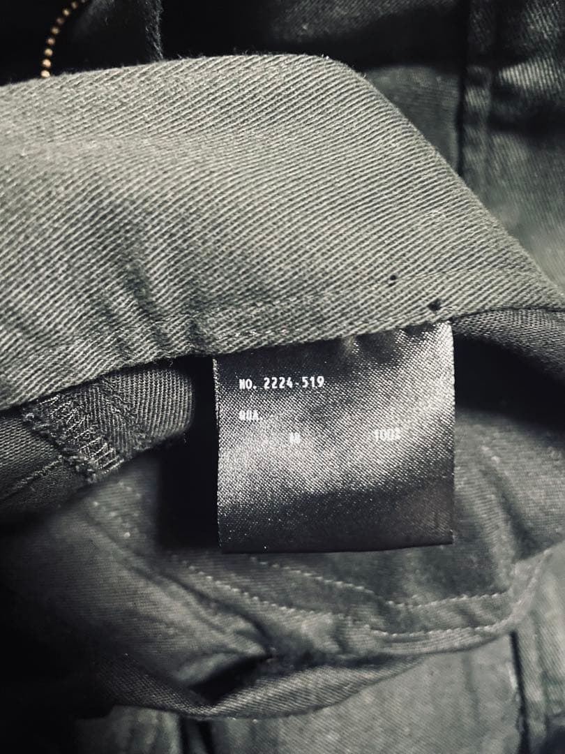 や*ぬ様 lad musician 24SS ワイドパンツ 黒 size44