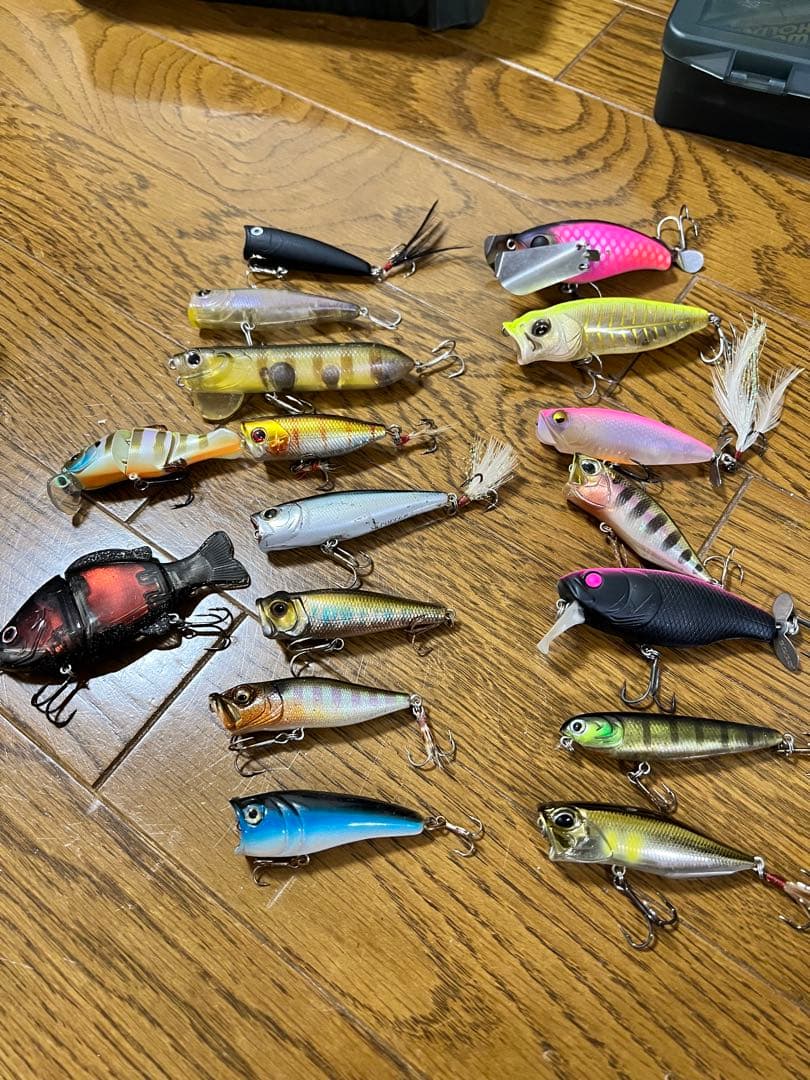 タックルボックス 大量ルアーセット