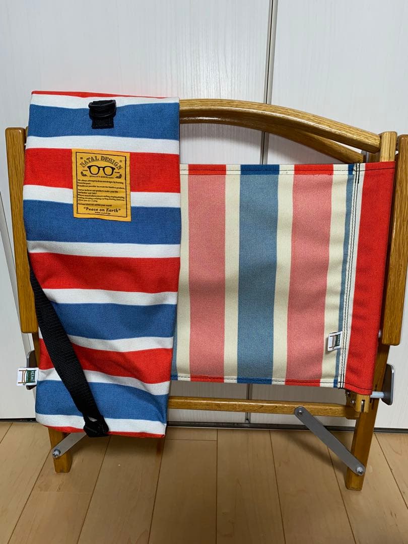 カーミットチェア　レトロストライプ　ネイタルデザイン