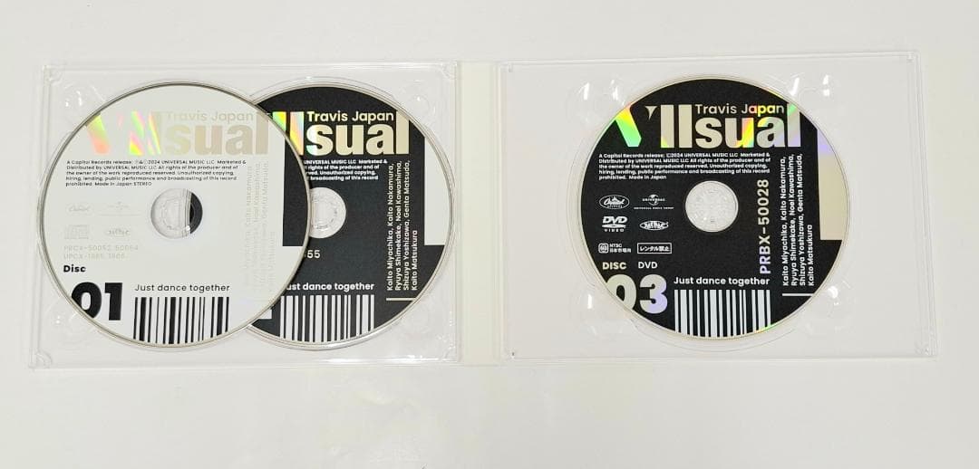 トラジャ セカンドアルバム Vllsual FC限定盤（G1083）