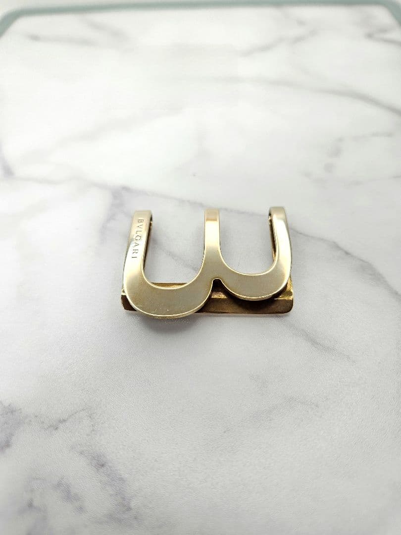 BVLGARI ブルガリ フォーマル タイバー ネクタイピン Bモチーフ