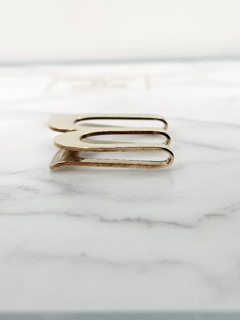 BVLGARI ブルガリ フォーマル タイバー ネクタイピン Bモチーフ