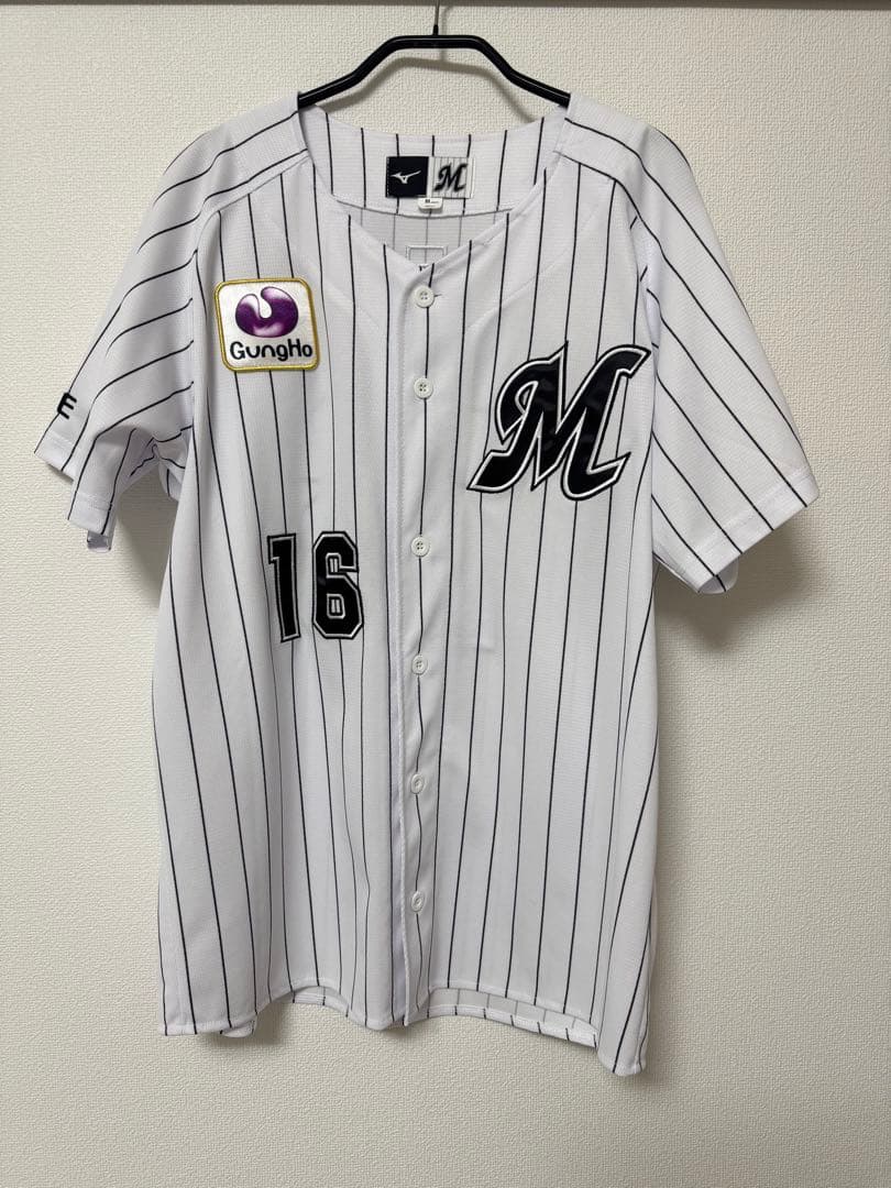 【美品】種市篤暉選手　ユニフォーム2025 Mサイズ