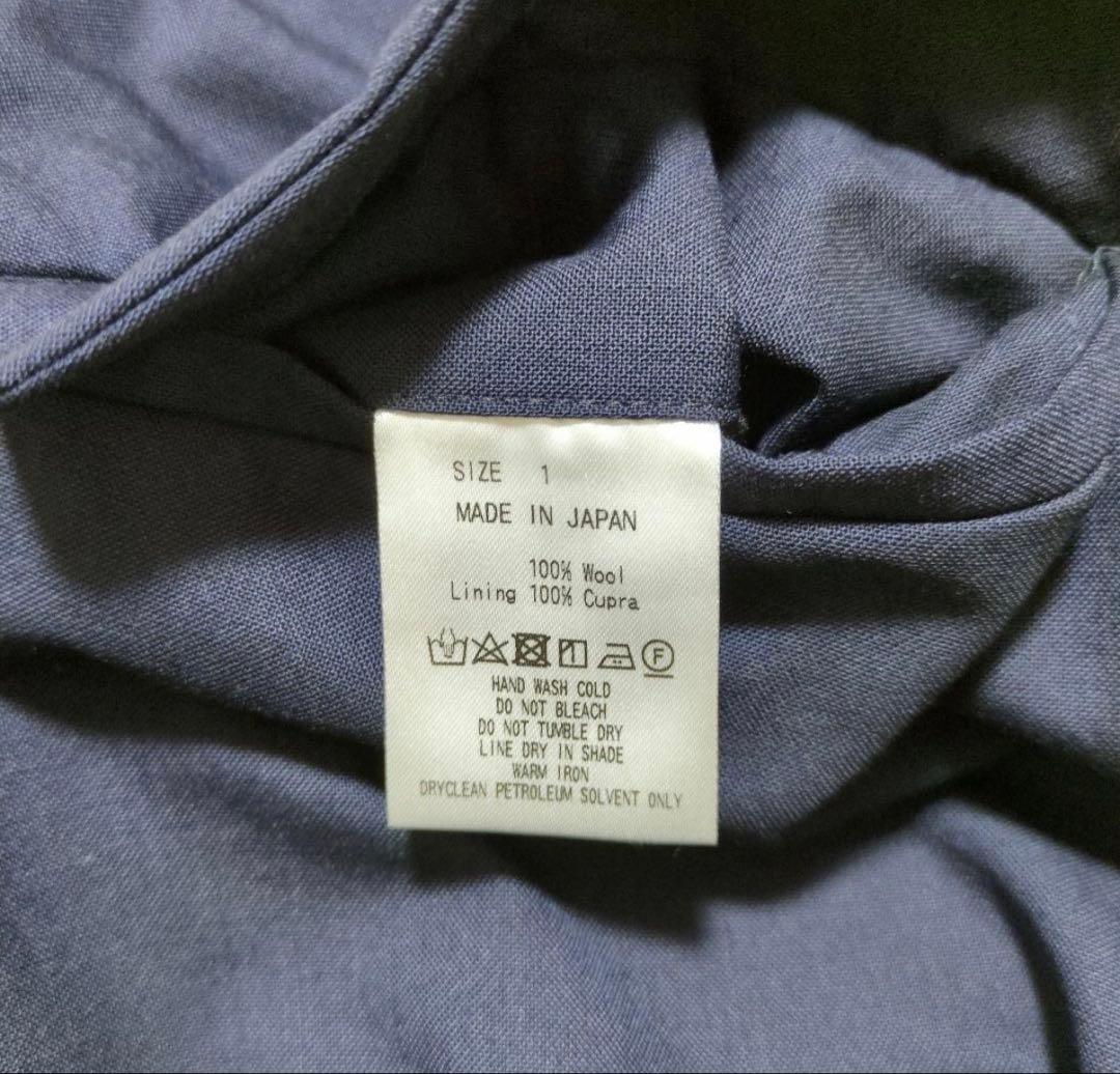 MARKAWARE CLASSIC WIDE TROUSERS 1 ネイビー