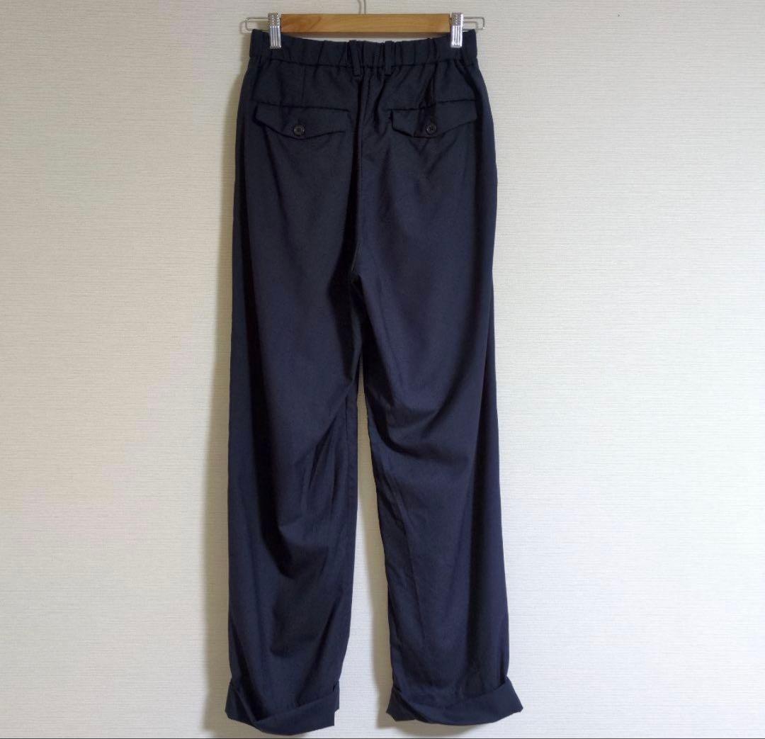 MARKAWARE CLASSIC WIDE TROUSERS 1 ネイビー