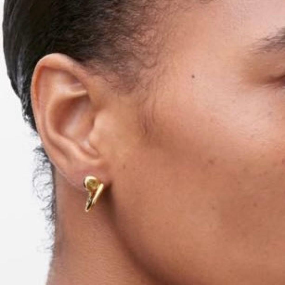 専用LOEWE アナグラム ペブル フープピアス ミニ