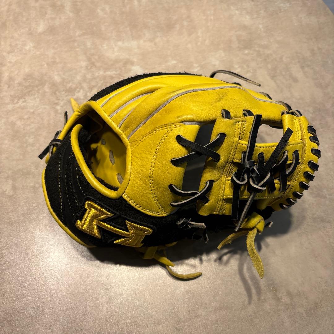 軟式用グローブ　ハイゴールド　内野用